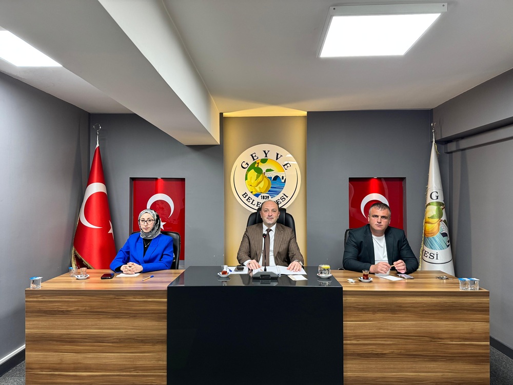 GEYVE BELEDİYESİ NİSAN AYI MECLİS TOPLANTISI YAPILDI